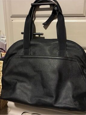Lululemon Black Yoga Tote Bag - Classic Everyday Carry